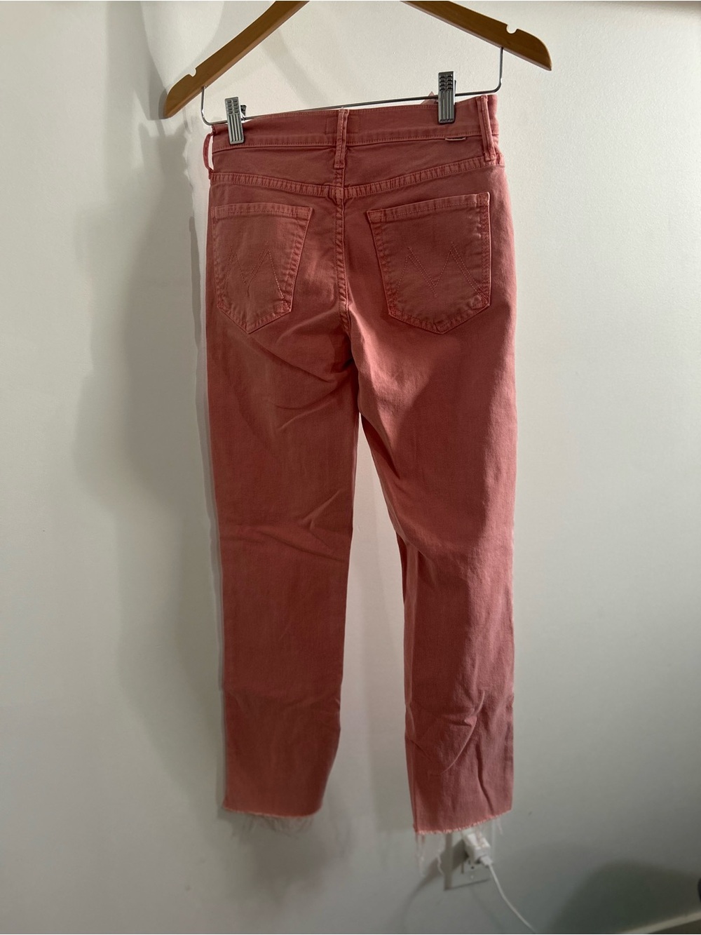 MOTHER “ The Rascal Mid Rise Cropped Straight Jeans” size 26 - Picture 2 of 7